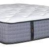 Close up image of Oliver Mattress with gingham pattern