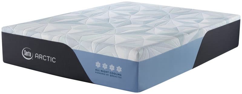 Photo of serta arctic mattress with all night cooling powered by Reactex