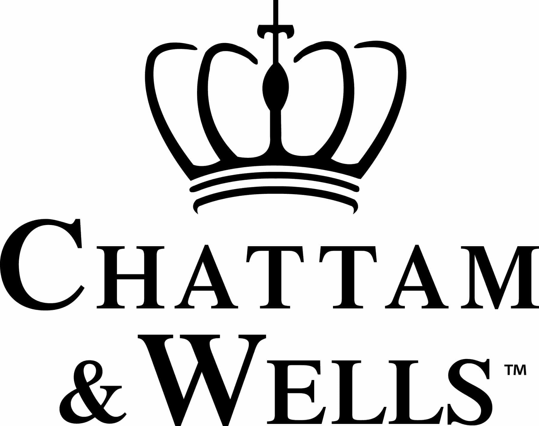 Chattam & Wells Logo black
