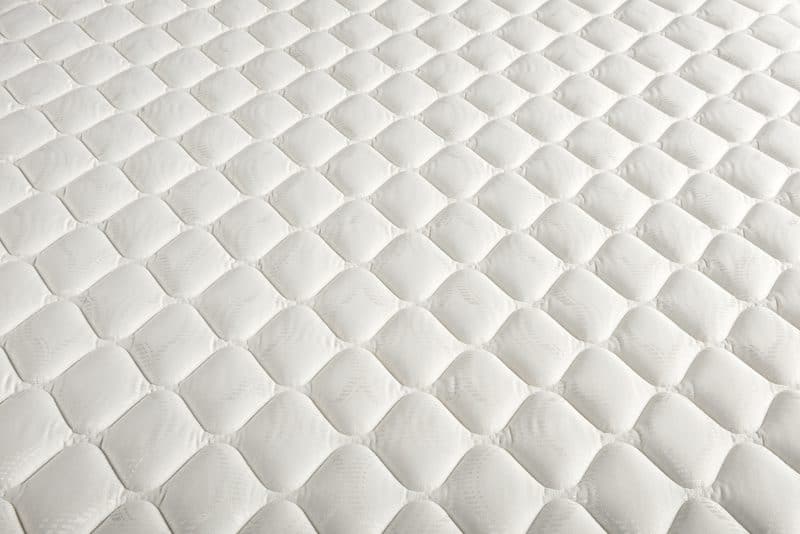 Close up image of quilted mattress