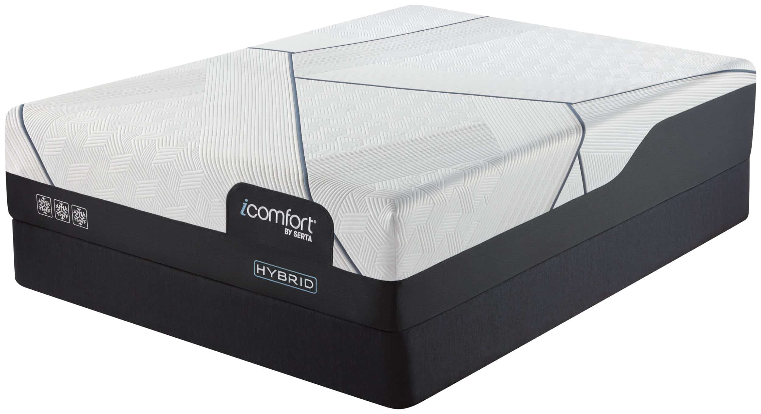 Corner picture of the iComfort Hybrid from Serta